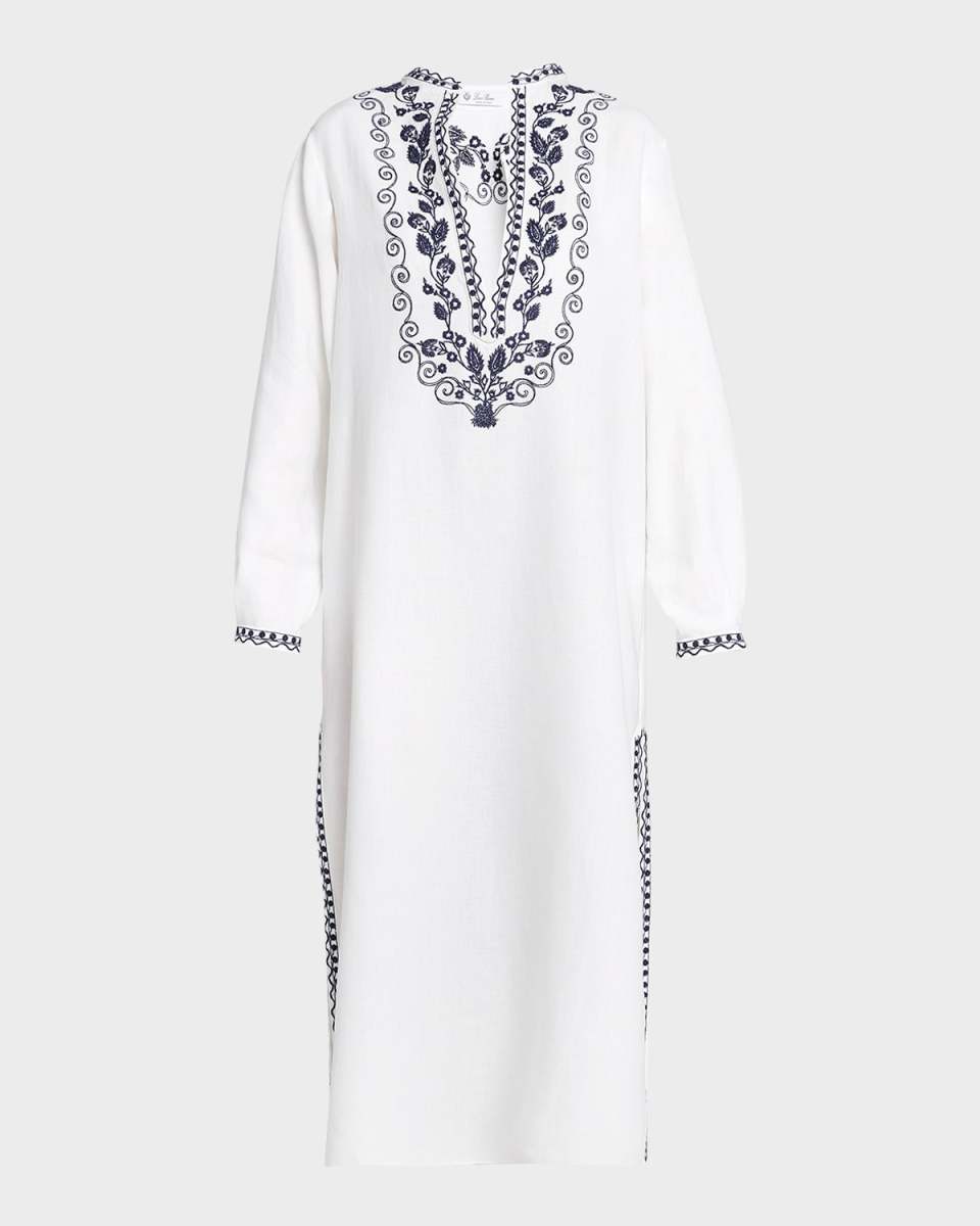 Abito Faye Embroidered Antigua Dress